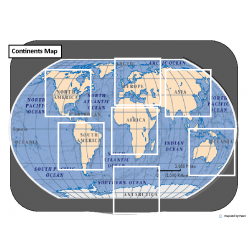 Continents Map Match